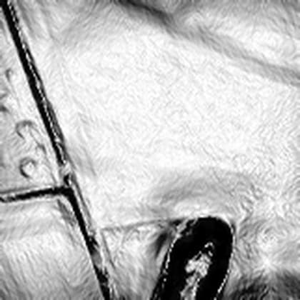 Lidar local relief showing an unresolved circular depression at the edge of a field