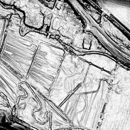 Lidar local relief of open downland with no resolved features